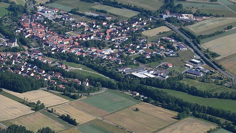 Flug über Schönau.&nbsp;