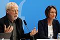 „Wir beobachten eine Flucht in die Prävention“, sagt Heiner Keupp (links), Mitglied der Kommission zur Aufarbeitung sexuellen Kindesmissbrauchs. Rechts die leitende Autorin der aktuellen Studie Bettina Rulofs.