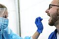 Die Corona-Tests zeigen Wirkung: In Stadt und Landkreis Schweinfurt ist die Kurve deutlich abgeflacht.
