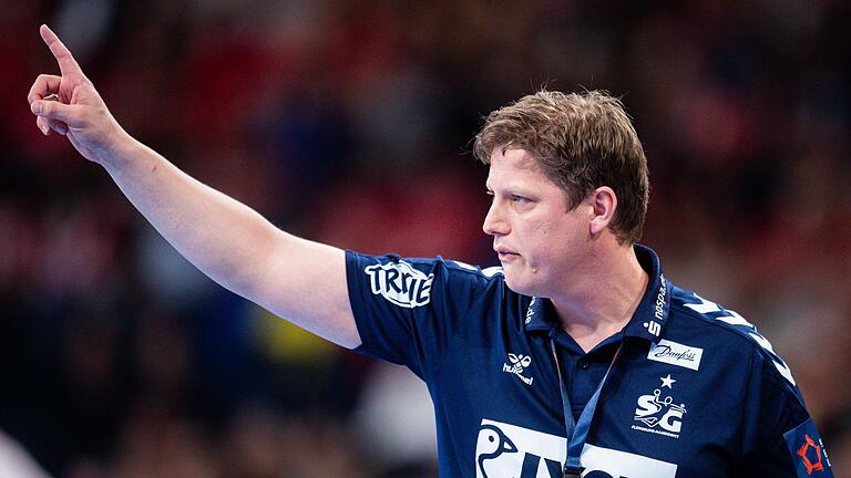 Trainer Nicolej Krickau von der SG Flensburg-Handewitt       -  Die SG Flensburg-Handewitt ist im 111. Schleswig-Holstein-Derby beim THW Kiel gefordert.