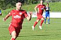 Er trägt seit dieser Saison das Trikot des Regionalligisten TSV Rain/Lech: Tim Härtel aus Bad Neustadt, hier auf dem Weg zu einem seiner zwei Tore im Toto-Pokal-Spiel beim Kissinger SC.