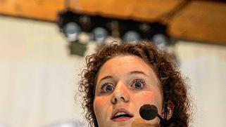 Als Karnevalhasserin trat Isabella Mantel auf. Als Karnevalhasserin trat Isabella Mantel auf.