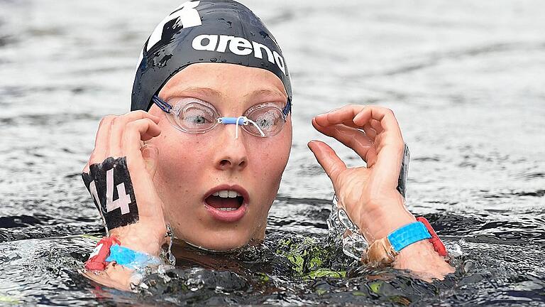 EURO-2018-SWIM       -  Mit zwei Silbermedaillen kehrte Leonie Beck von der Freiwasser-Europameisterschaft aus dem schottischen Glasgow zurück.