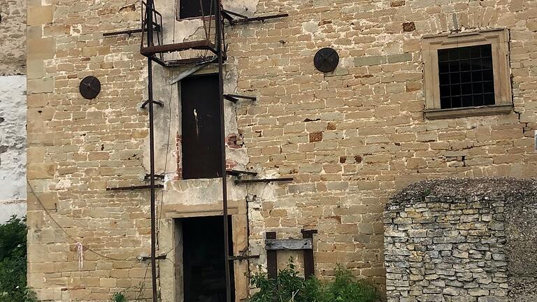 Die Ruine Öttershausen ist seit Jahrzehnten verlassen.