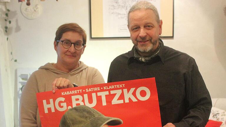 Kabarett-Finale für die  Veranstaltungsagentur Kulturgezeiten von Andrea Drexelius und Heiner Schmidt: Am 15. Dezember kommt HG. Butzko nach Wiesentheid.