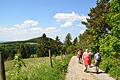 Unbeschwert auf Wanderwegen die Rhön erkunden ist Erholung. Damit alles rund läuft, sorgen die Wegewarte für eine gute Ausschilderung und dafür dass keine Hindernisse den Spaß verderben.       -  Unbeschwert auf Wanderwegen die Rhön erkunden ist Erholung. Damit alles rund läuft, sorgen die Wegewarte für eine gute Ausschilderung und dafür dass keine Hindernisse den Spaß verderben.