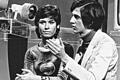 Das ZDF wird 50       -  Ilja Richter mit Mary Roos 1971 in &bdquo;Disco&ldquo;.