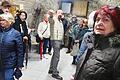 Einige verbaute Steine des Gewölbes könnten noch aus der Zeit der Burg stammen: Peter Hofmann zeigte den Keller der Burggasse 17.