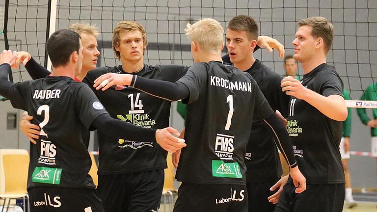 Zusammenhalt zeigen wollen die Hammelburg Volleys auch beim roten Rudel des SV Fellbach.Sebastian Schmitt       -  Zusammenhalt zeigen wollen die Hammelburg Volleys auch beim roten Rudel des SV Fellbach.Sebastian Schmitt