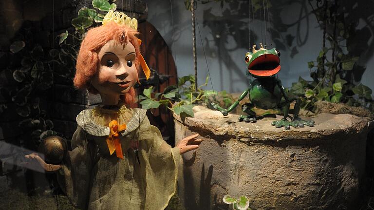 Die Prinzessin und der Froschkönig in Bad Kissingen.