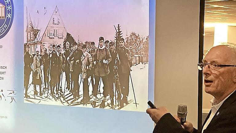Die Zeitreise in Bildern des Skiclubs Bad Kissingen moderierte Vorsitzender Jürgen Tenschert. - Die Zeitreise in Bildern des Skiclubs Bad Kissingen moderierte Vorsitzender Jürgen Tenschert. Die Zeitreise in Bildern des Skiclubs Bad Kissingen moderierte Vorsitzender Jürgen Tenschert. - Die Zeitreise in Bildern des Skiclubs Bad Kissingen moderierte Vorsitzender Jürgen Tenschert.