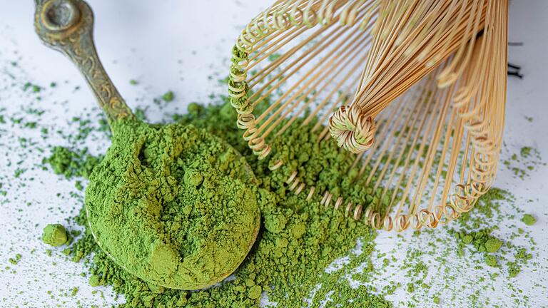 Matcha       -  Matcha ist ein zu Pulver vermahlener Grüntee und kommt aus Japan. (Symbolbild)