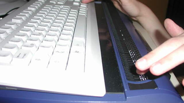 Braille-Zeile - Braille Zeile Braille-Zeile - Braille Zeile