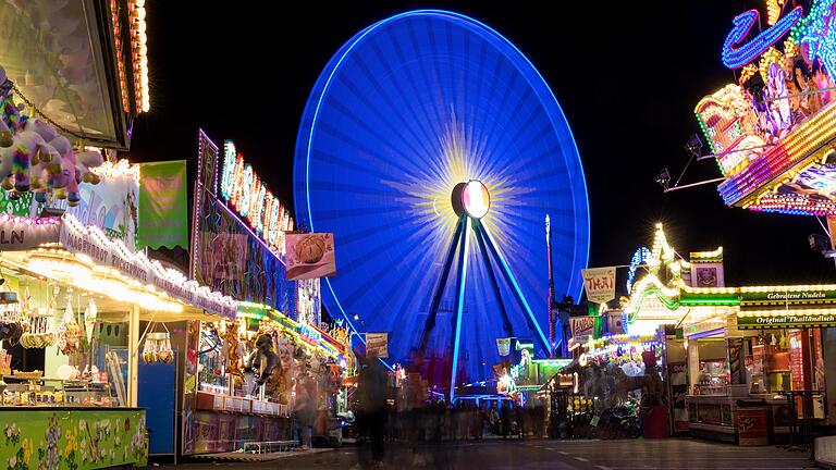 Am 1. Juli beginnt in Würzburg das Kiliani-Volksfest, stimmungsvolle Bilder sind wieder inbegriffen.