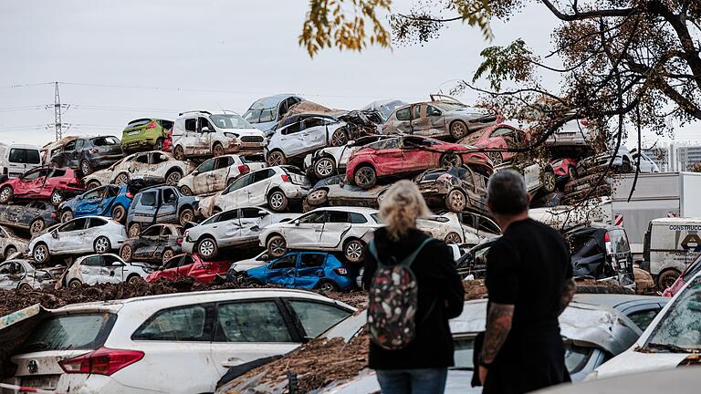 Nach den Überschwemmungen in Spanien       -  Das gewaltige Unwetter in Spanien richtete riesige Schäden an. (Archivbild)