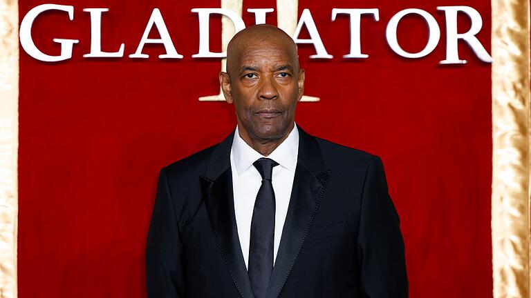 Denzel Washington       -  Denzel Washington ist im Monumentalfilm &bdquo;Gladiator II&rdquo; in den Kinos zu sehen. (Archivbild)