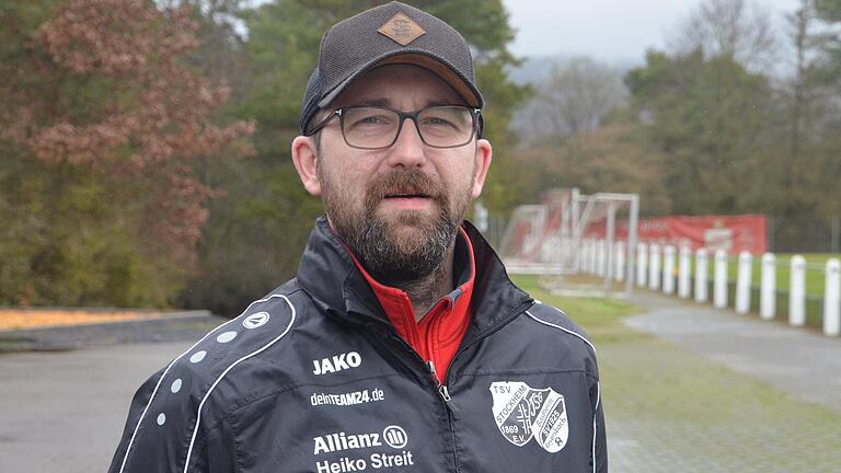 Alexander Sawade (im Bild) ist Vorsitzender der TSG Bastheim und derzeit noch Trainer der SG Stockheim/Bastheim/Reyersbach.