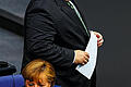 Im Bundestag: Angela Merkel und Peter Altmaier