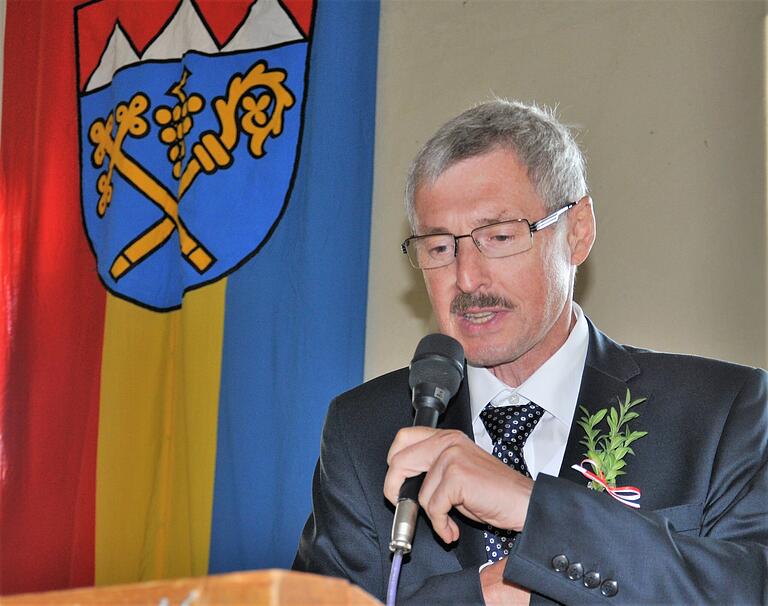 Für Vermessungsdirektor Gerhard Hartmann war es sein letzter Siebenertag in seiner Funktion als Leiter des Vermessungsamtes im Landkreis Schweinfurt. Ab Oktober ist er im Ruhestand.