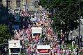 G7-Gipfel 2015 - Demonstration       -  Riesendemonstration: Der Protest gegen den G7-Gipfel brachte in München 35 000 bis 40 000 Menschen auf die Straße.