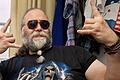 Auch als Rocker macht Rüdiger Krehbiel eine gute Figur.