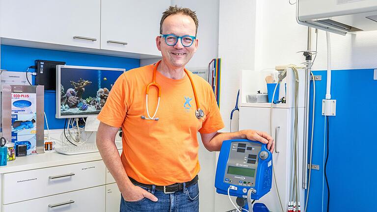 Christian Rein, Kinderarzt in Haßfurt, spricht von einer überschaubaren Zahl an Keuchhusten-Fällen. Christian Rein, Kinderarzt in Haßfurt, spricht von einer überschaubaren Zahl an Keuchhusten-Fällen.
