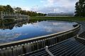 Über drei Millionen Kubikmeter klares, gereinigtes Abwasser werden jährlich aus den Nachklärbecken der Kläranlage Winterhausen in den Main geleitet.
