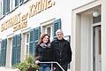 Anna Stele und Petyo Petrov sind die neuen Pächter der &quot;Krone&quot; in Unsleben, die nach fast einem halben Jahr Pause am 7. März wieder ihre Türen öffnet.