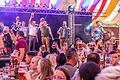 Das schlechte Wetter draußen konnte die Laune der Festzeltbesucher auf der Spessartfestwoche 2023 nicht trüben.&nbsp;