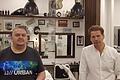 Innungsobermeister Oliver Merkl (rechts) und sein Stellvertreter Dietmar Greb (links) machten mit einem Video auf Facebook und Instagram auf die Sorgen und Nöte der Friseure aufmerksam.