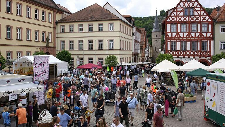 Bestes Wetter und ein buntes Angebot lockten viele Besucher auf den Maimarkt.