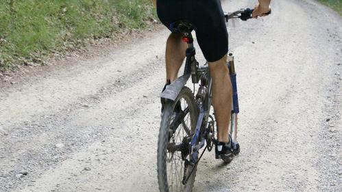 Über Pflaster, Asphalt, dann Schotter und schließlich Waldweg kämpften sich die Mountain-Biker den Eichberg hoch. Sie hatten auf der 1,7 Kilometer langen Strecke eine durchschnittliche Steigung von 10% zu überwinden. Über Pflaster, Asphalt, dann Schotter und schließlich Waldweg kämpften sich die Mountain-Biker den Eichberg hoch. Sie hatten auf der 1,7 Kilometer langen Strecke eine durchschnittliche Steigung von 10% zu überwinden.