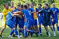 Der letzte Erste: Bis der ETSV Würzburg die Meisterschaft in der Fußball-Kreisliga Würzburg 1 feiern konnte, dauerte es bis zum letzten Spieltag der Saison 2022/23.