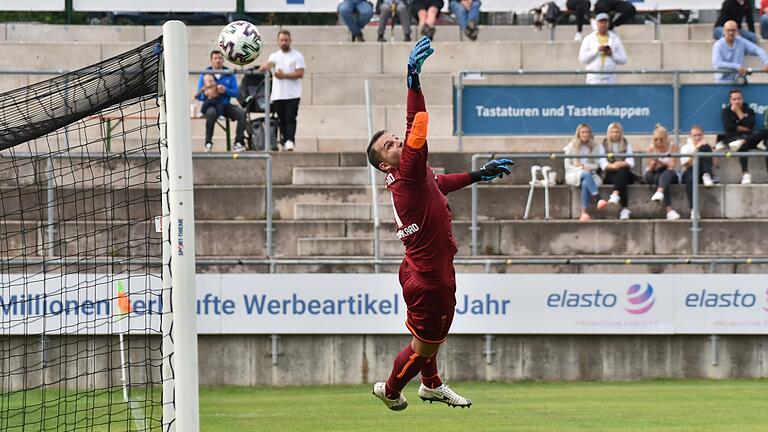 Alessandro Burkard hat sich beim FC Sand als Nummer eins etabliert.&nbsp;