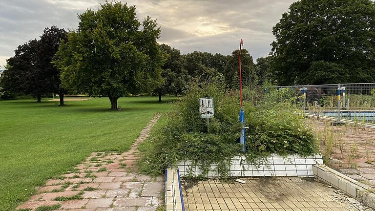 Die große Liegewiese im Volkacher Freibad ist gepflegt und durfte im Sommer täglich von 10 Uhr bis zum Einbruch der Dunkelheit genutzt werden. Doch wegen zunehmenden Vandalismus soll dieses Angebot bald beendet werden.