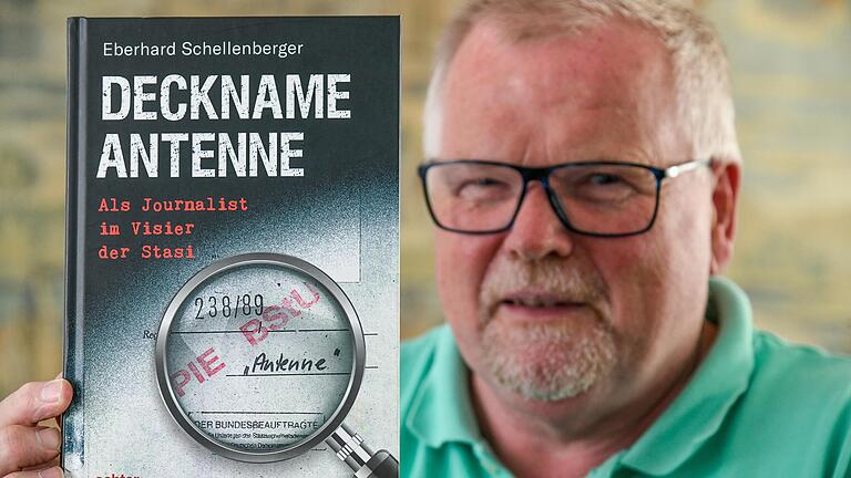 Eberhard Schellenberger ist als BR-Reporter jahrelang von der Stasi bespitzelt worden. Seine Erfahrungen hat er jetzt in einem Buch veröffentlicht.