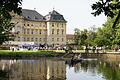 So ein Bild mit vielen Menschen im Schlosspark und auf dem Schlossteich Werneck, wie hier beim Schlossparkfest 2012, ist derzeit nicht vorstellbar.