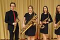 Das junge Schweinfurter Saxophon-Quartett Passion4Saxxes