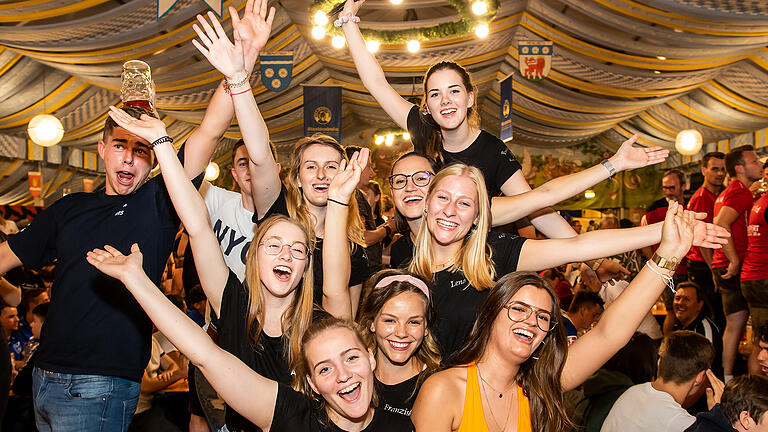 Die Würzbuam sorgten für super Stimmung bei der Laurenzi Messe in Marktheidenfeld am 13.08.19.
