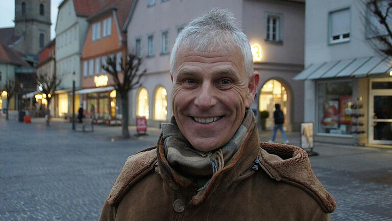 Georg Vogel (63) aus Burgwallbach findet es katastrophal, dass so wenig über Klimaschutz gesprochen wird.