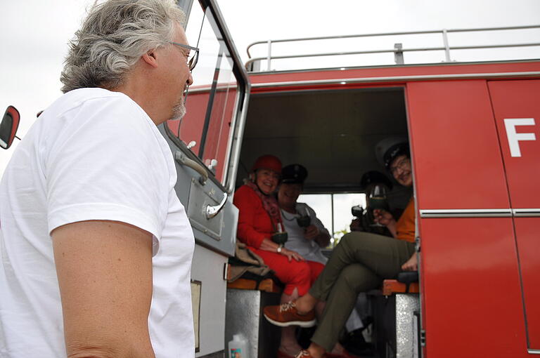 Hatten sichtlich Spaß bei der Ausflugsfahrt: die vier Freundinnen vom Untermain. Hatten sichtlich Spaß bei der Ausflugsfahrt: die vier Freundinnen vom Untermain.