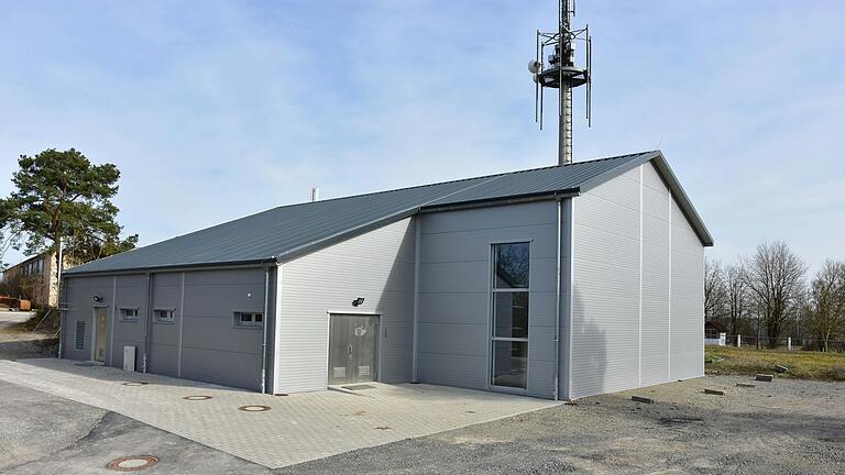 Investition in die Zukunft: der neue Trinkwasser-Hochbehälter in Remlingen. Investition in die Zukunft: der neue Trinkwasser-Hochbehälter in Remlingen.