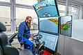 Keine Science-Fiction und kein Computer-Spiel: Der Geis-Lkw fährt in Bad Neustadt zum Teil ferngesteuert, zum Teil autonom.