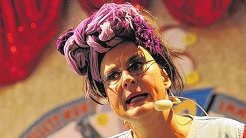 Rausgeputzt: Ines Procter.