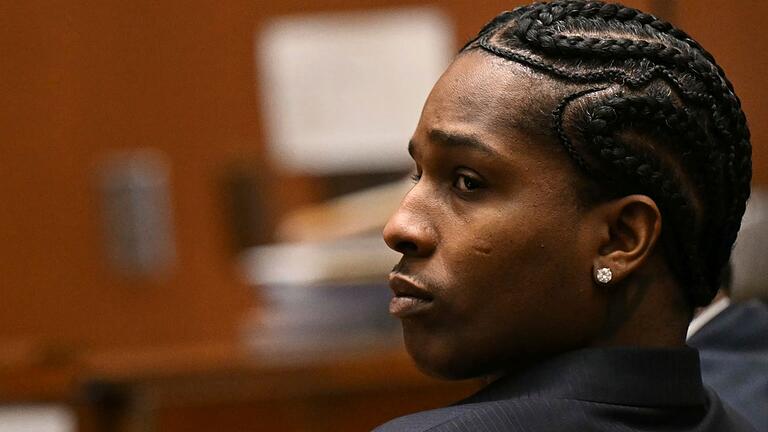 Rapper Asap Rocky vor Gericht       -  Steht aktuell vor Gericht: US-Rapper Asap Rocky. (Archivbild)