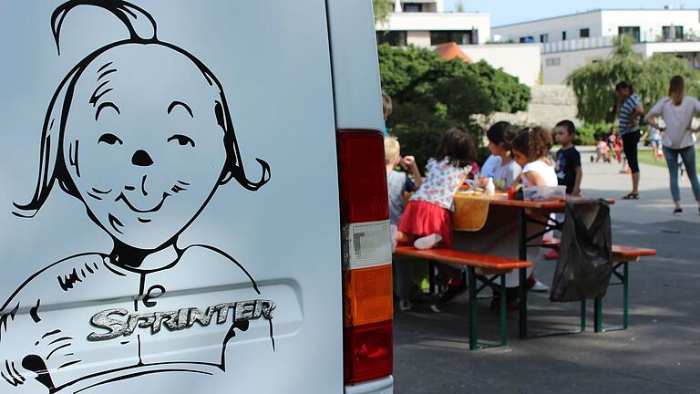 Der Spielbus Moritz. Der Spielbus Moritz.