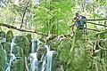 Wandern an der Teufelsmühle in der bayerischen Rhön       -  Wandern an der Teufelsmühle in der bayerischen Rhön