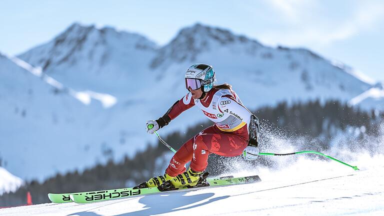 Ski alpin: Weltmeisterschaft       -  Skirennfahrerin Ricarda Haaser erlitt bei der WM bei einem Sturz eine schwere Verletzung.