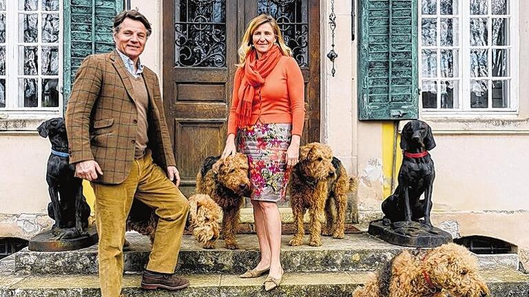 Die Gastgeber: Robert und Sabine von Süsskind haben den Park von Schloss Dennenlohe in einen Besuchermagnet verwandelt.