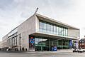 Blick auf das Mainfranken Theater Würzburg: Ersten Planungen zufolge sollte der Neubau bereits im Winter 2020 fertiggestellt werden. Im Herbst 2022 sollte dann der Altbestand saniert und erweitert sein.